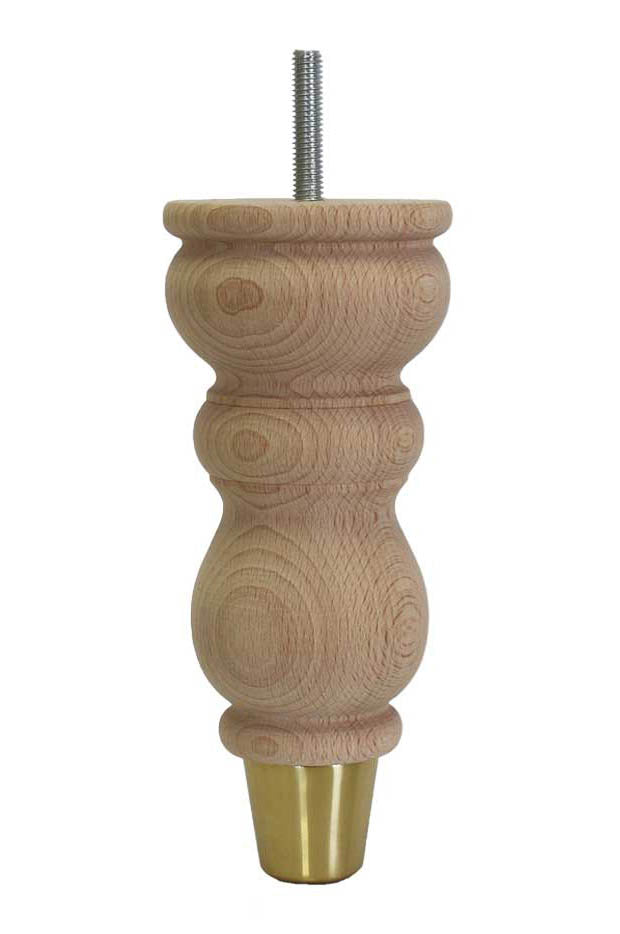 Parry Wooden Furniture Legs with Leg Cups Heritage Components