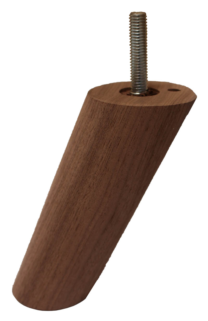 Ragna Solid Walnut Angled Furniture Legs