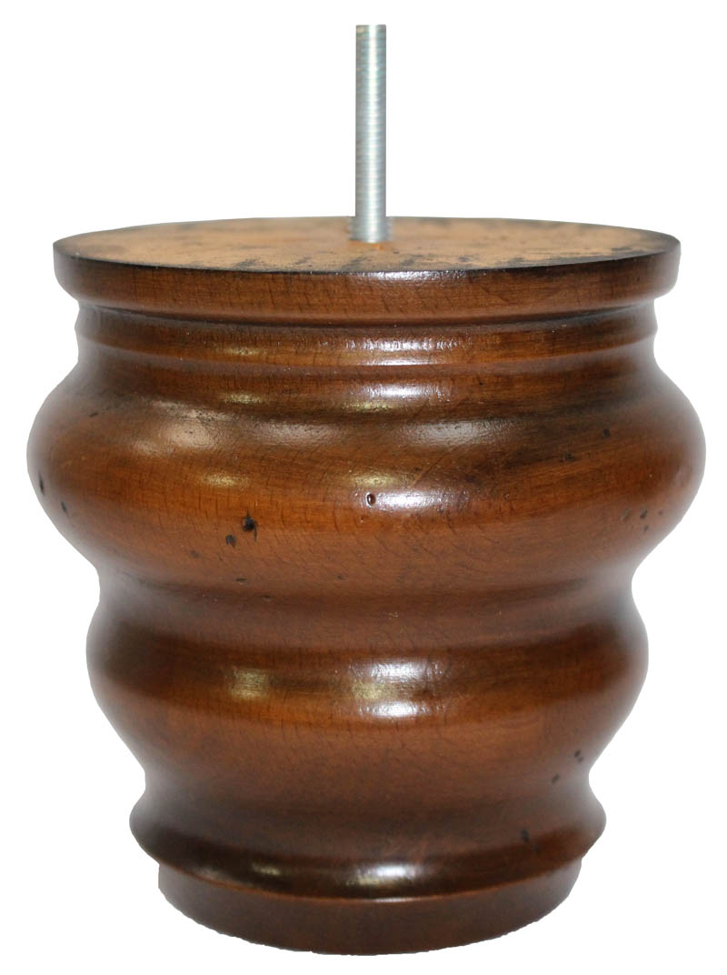 Tempest Wooden Furniture Legs Antique Brown Finish Heritage Components