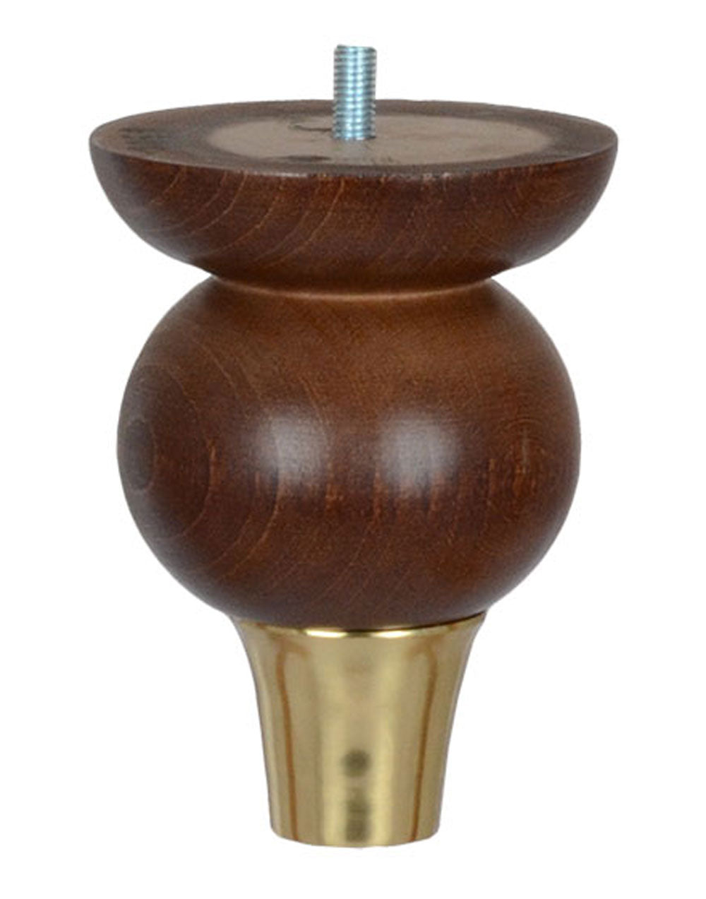 Alyssa Furniture Legs with Brass Leg Cups Heritage Components