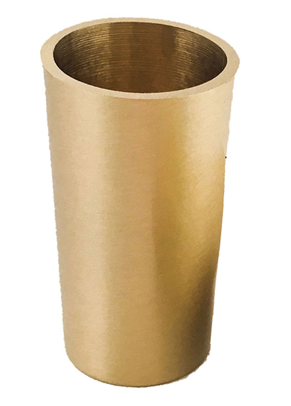 Mondrian Satin Brass Leg Cup