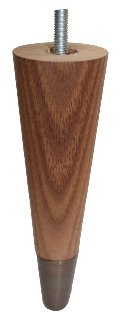 Andrea Solid Walnut Tapered Furniture Legs