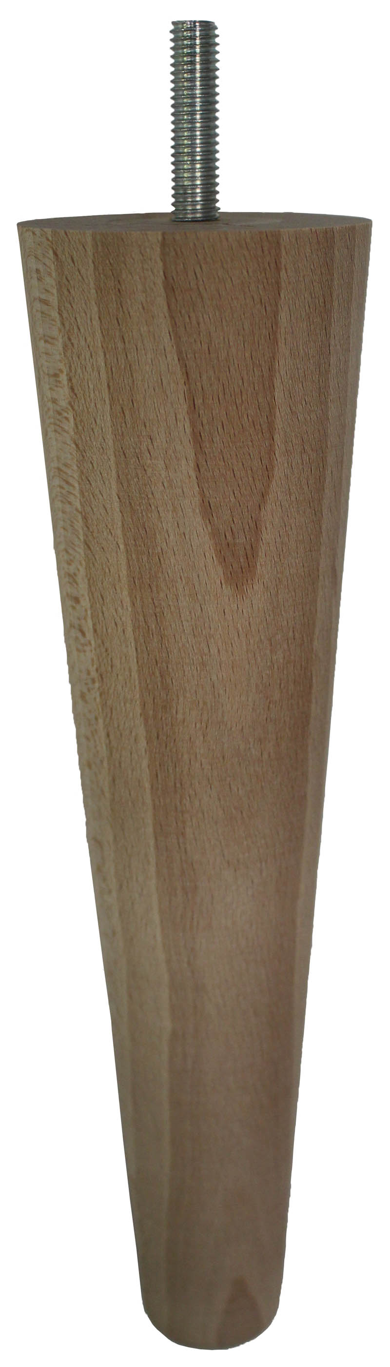 Autumn Tall Wooden Furniture Legs - Raw Finish - Set of 4