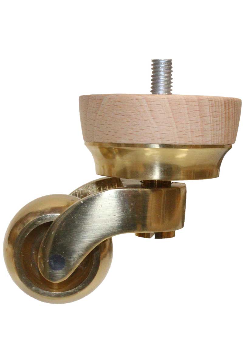Brass - Concave Cup Castor
