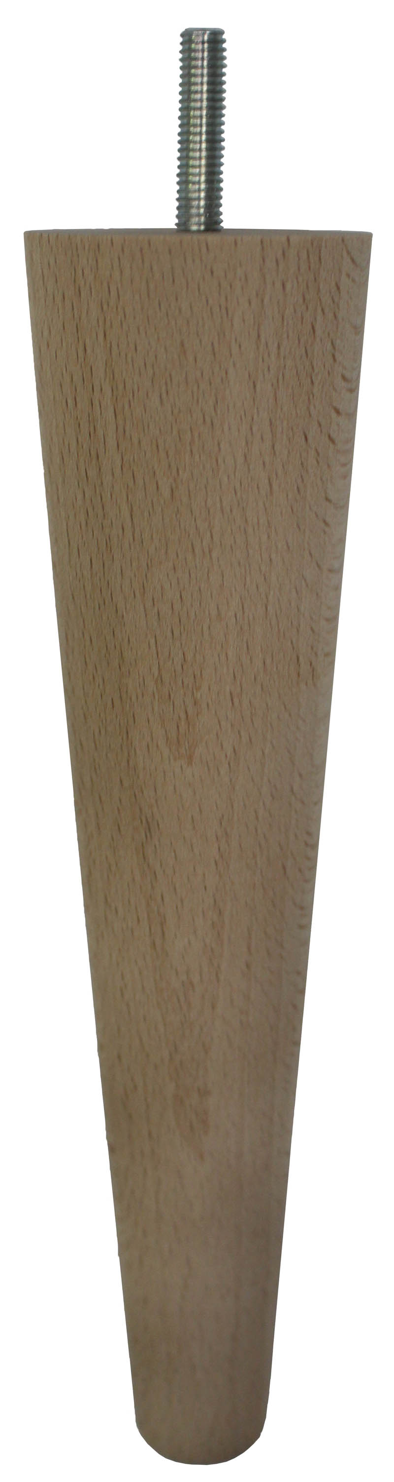 Genesis Tall Wooden Furniture Legs - Raw Finish - Set of 4