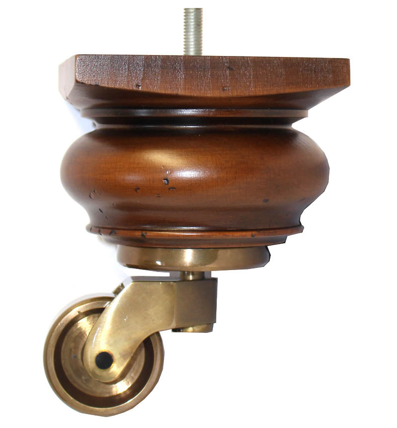 Furniture legs with casters discount